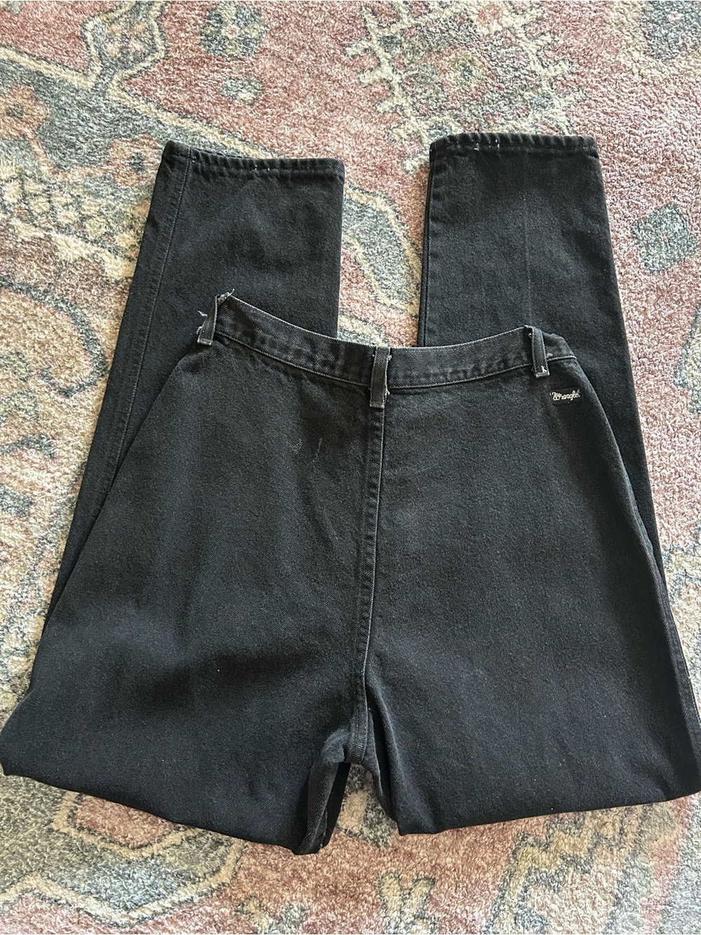 Wrangler Black Women's Straight Leg Jeans
